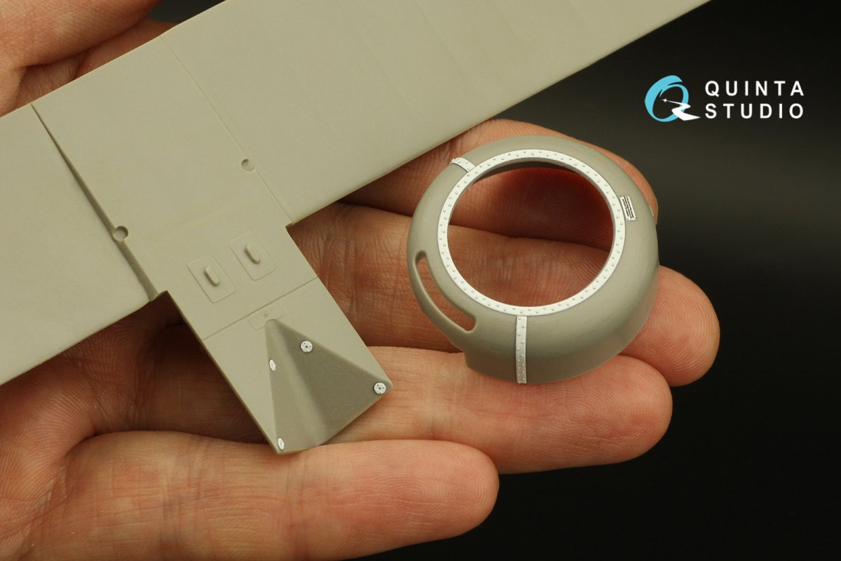 Quinta Studio QD32149 Sopwith Triplane 3D-Printed &amp;amp; coloured Interior on decal paper (Roden) 1/32 – zdjęcie 11