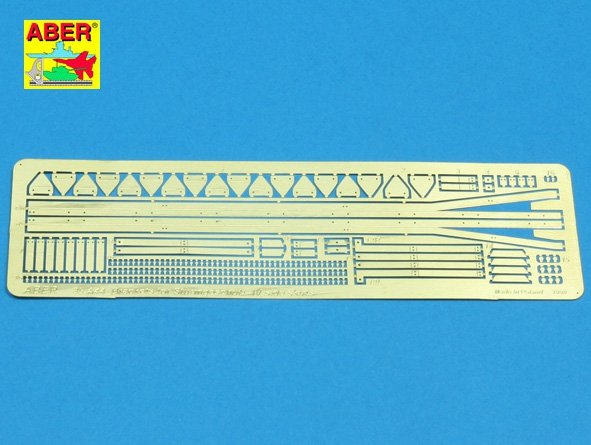 Aber 35A044 Supports de jupe latérale pour Stug IV (1/35)