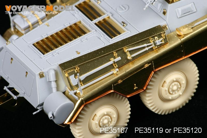 Voyager Model PE35167 WWII Sd.Kfz 234/3 8Rad For DRAGON 6257 1/35 – imagen 6