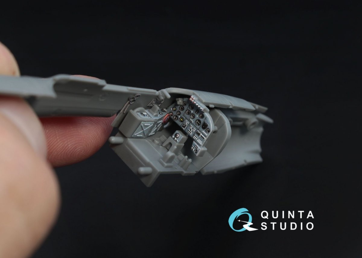 Quinta Studio QD72008 IL-2 Shturmovik 3D-Printed &amp;amp; coloured Interior on decal paper (for Tamiya kit) 1/72 – Bild 6