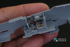 Quinta Studio QD48140 Ki-61-I 3D-Printed &amp;amp; coloured Interior on decal paper (for Hasegawa kit) 1/48 – immagine 4