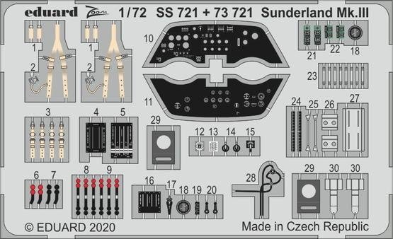Eduard BIG72161 Sunderland Mk.III SPECIAL HOBBY 1/72 – immagine 5