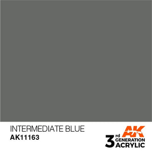 AK Interactive AK11163 BLEU INTERMÉDIAIRE – STANDARD 17 ml