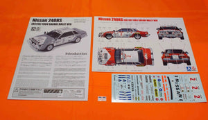 Beemax 24014 Nissan 240RS (BS110) &amp;#39;84 SAFARI RALLY VERSION 1/24 – imagen 5