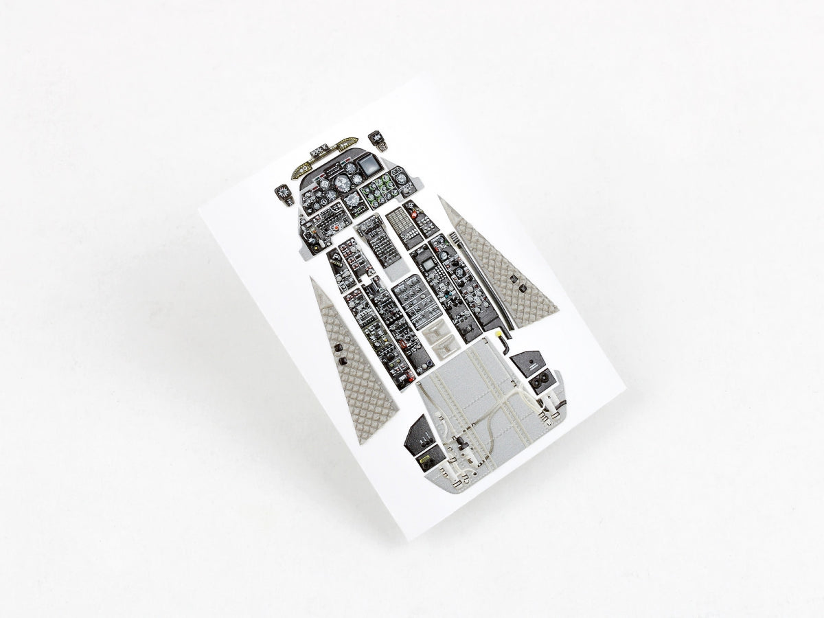 Red Fox Studio QS-32143 A-10A Thunderbolt II Updated full interior for Trumpeter 3D colored resin IP 1/32 – immagine 4