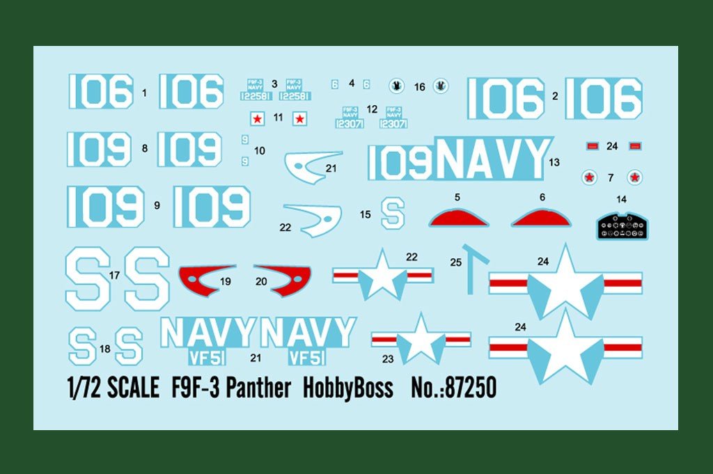 Hobby Boss 87250 F9F-3 Panther 1/72 – Bild 3