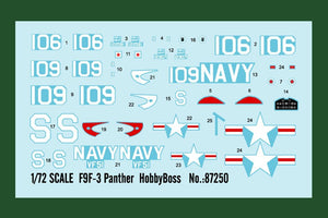 Hobby Boss 87250 F9F-3 Panther 1/72 – Bild 3