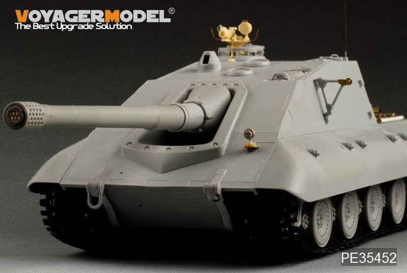 Maquette Voyager PE35452 Jagdpanzer E-100 allemand de la Seconde Guerre mondiale pour Trumpeter 01596 au 1/35 – image 9