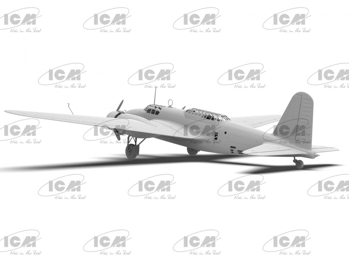 ICM 48195 Ki-21-Ib &amp;quot;Sally&amp;quot;, Japanese Heavy Bomber 1/48 – zdjęcie 4