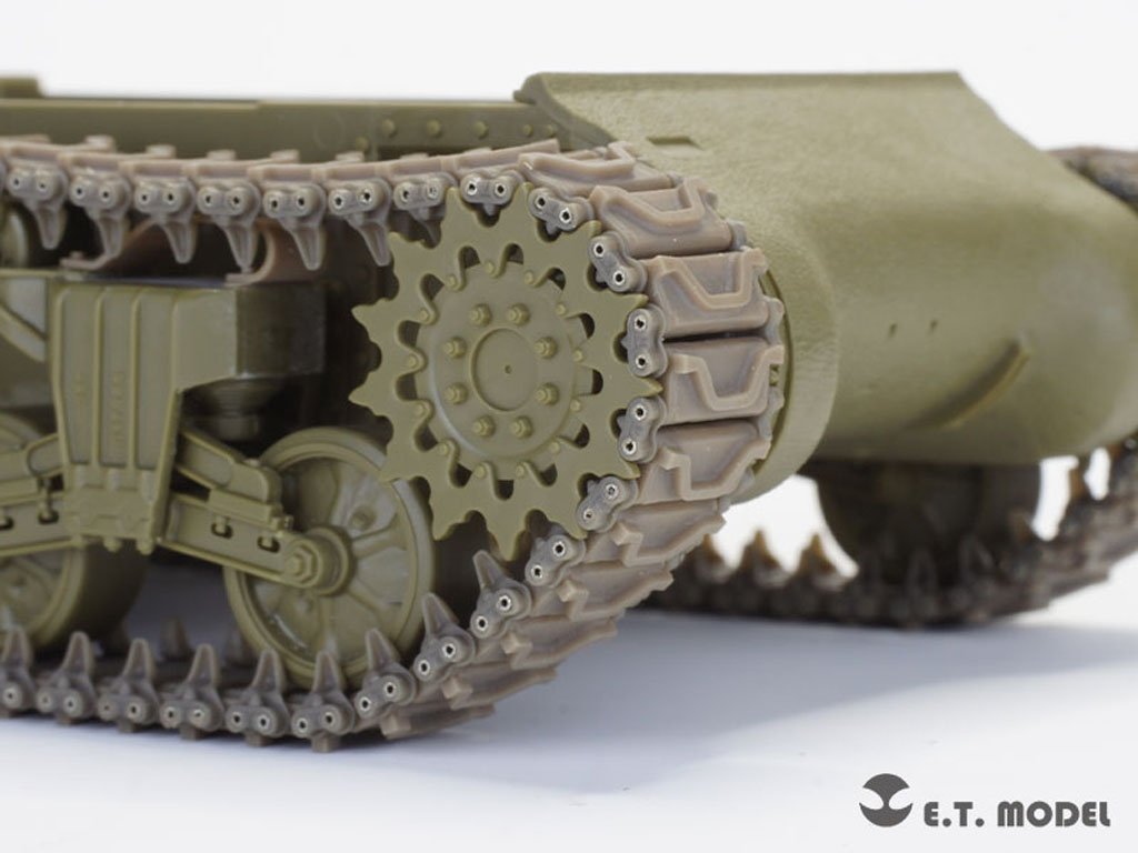 Maquette ET Model P35-090 WWII US ARMY M4 Sherman T74 Chenille fonctionnelle (Impression 3D) 1/35 – image 7