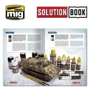 AMMO of Mig Jimenez 6503 SOLUTION BOOK. HOW TO PAINT WWII GERMAN LATE (Multilingual) – imagen 4