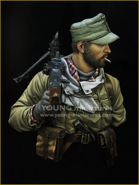 Young Miniatures YM1860 SS GEBIRGSJAGER WWII 1/10 – zdjęcie 7