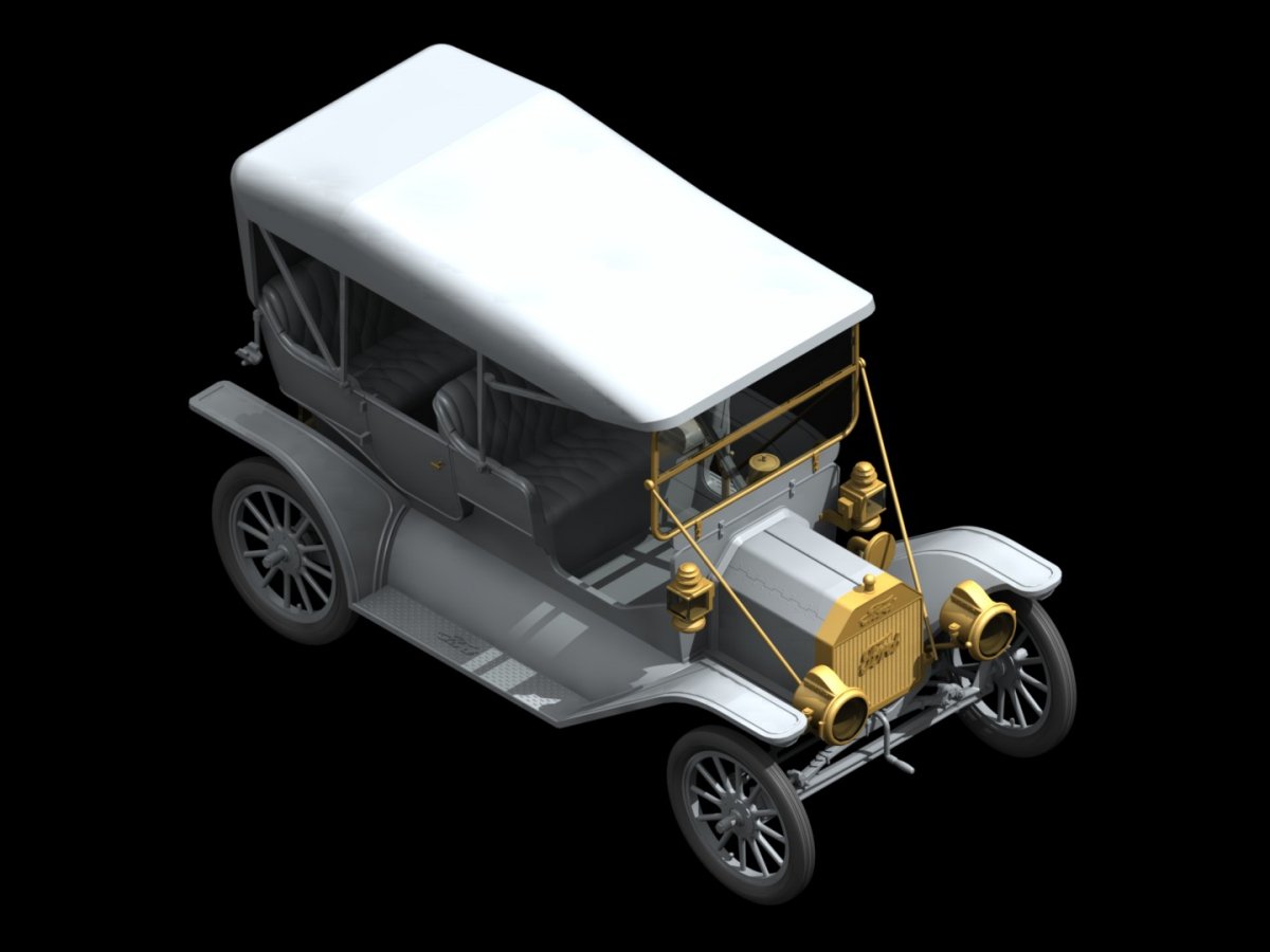 ICM 24002 Model T 1911 Touring, American Passenger Car 1/24 – immagine 8
