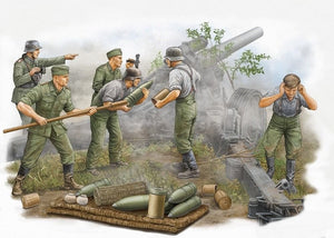 Trumpeter 00425 German s.FH 18 Field Howitzer Gun Crew 1/35 – zdjęcie 2