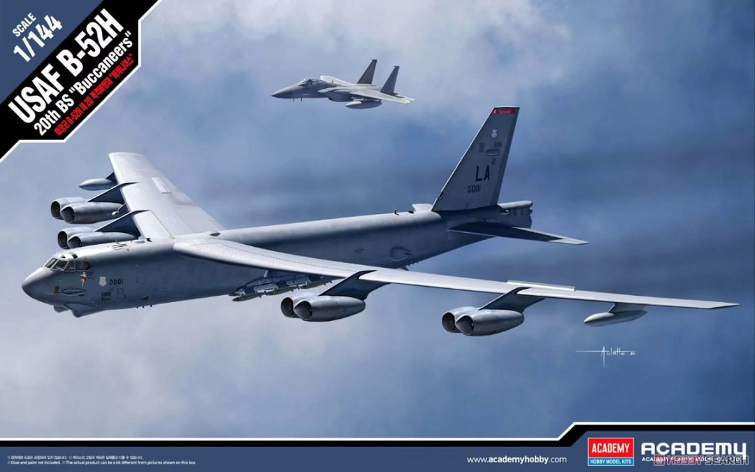 Academy 12622 Boeing B-52H 20th BS "Buccaneers 1/144