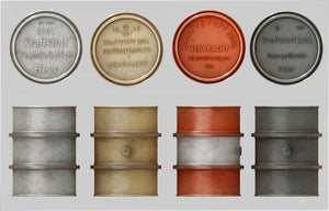 MiniArt 35597 GERMAN 200L FUEL DRUMS WW2 1/35 – imagen 4