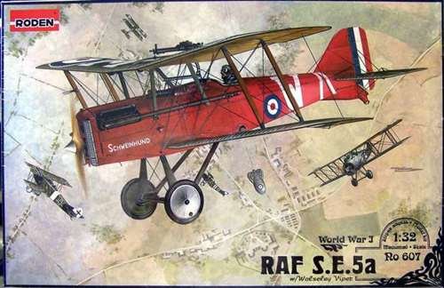 Roden 607 Raf S.E.5a 1/32