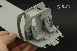 Quinta Studio QD35124 CH-47D 3D-Printed coloured Interior on decal paper (Trumpeter) 1/35 – immagine 10