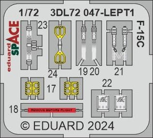 Eduard 3DL72047 F-15C SPACE FINE MOLDS 1/72 – Bild 2