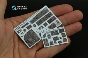 Quinta Studio QDS-32108 A-6A Intruder 3D-Printed &amp;amp; coloured Interior on decal paper (Trumpeter) (Small version) 1/32 – imagen 10
