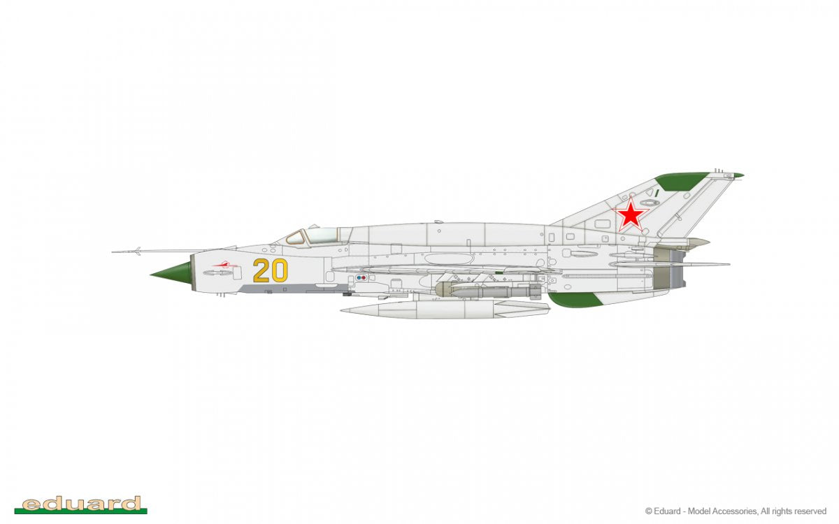 Eduard 84180 MiG-21SMT 1/48 – imagen 5