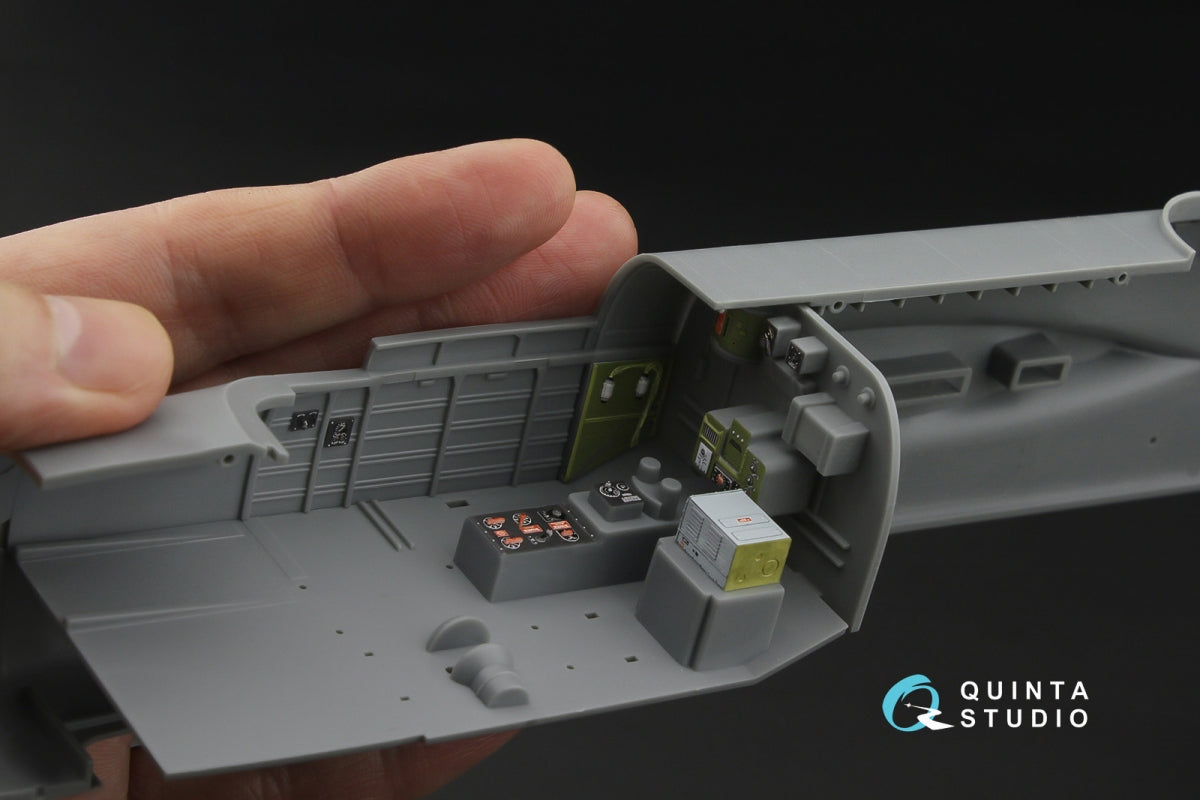 Quinta Studio QD+32250 A-26C Invader 3D-Printed &amp;amp; coloured Interior on decal paper (Hobby Boss) (with 3D-printed resin parts) 1/32 – imagen 10