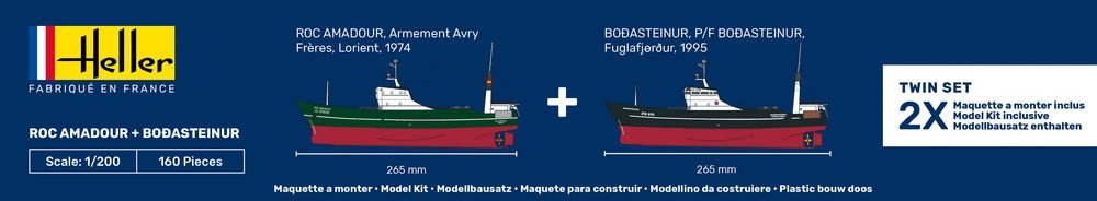 Heller 55608 Starter Kit - Roc Amadour + Bodasteinur Twinset 1/200 – Bild 6