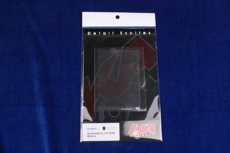 KA Models KA-00010 QUADRANGLE PATTERN MESH A 0.5mm X 0.7mm