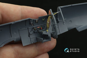 Quinta Studio QD48205 Spitfire Mk.II 3D-Printed &amp;amp; coloured Interior on decal paper (Eduard) 1/48 – immagine 6