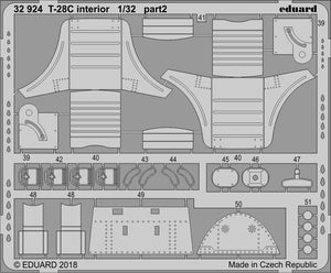 Eduard 32924 T-28C interior KITTY HAWK 1/32 – zdjęcie 2