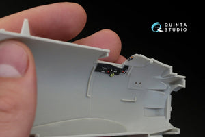 Intérieur imprimé en 3D et coloré sur papier décalcomanie Quinta Studio QD48099 A-1H (pour maquette Tamiya) 1/48 – image 10