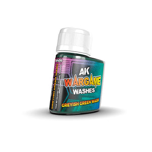 AK Interactive AK14210 GREYISH GREEN WASH – WARGAME SERIES 35ml
