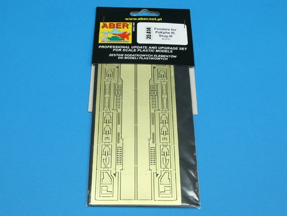 Aber 35A014 Ailes pour PzKpfw III (1/35) – image 3