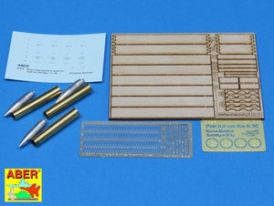 Aber 16014 8,8 cm Tiger I high-explosive Ammo with box 1/16