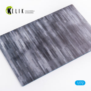 KELIK KS72025 FAUN - TAPIS D&amp;#39;ATTERRISSAGE POUR HÉLICOPTÈRE SUR PISTE - BASE - ACRYLIQUE 3 MM (280 X 180 MM) 1/72