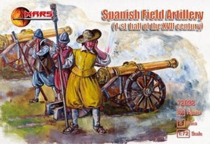 Mars 72092 Spanish Field Artillery middle 17cent 1/72