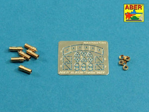 Système de décharges fumigènes soviétiques Aber 35A128 pour BMP-1 902V « Tucha » avec rack (1/35) – image 2