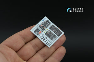 Quinta Studio QDS-35158 UH-1B 3D-Printed &amp;amp; coloured Interior on decal paper (Trumpeter) (Small version) 1/35 – immagine 6