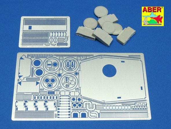 Aber 35166 Soviet heavy tank KV-II part 1 basic set (TAM) (1/35)