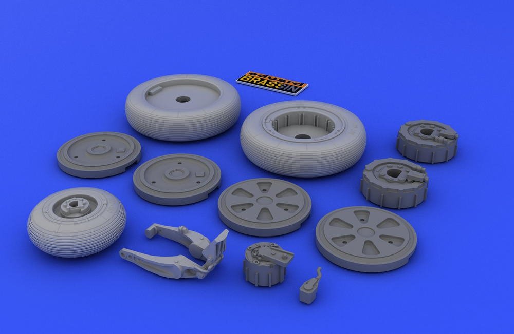 Eduard 648026 MiG-21 wheels 1/48 (EDUARD)