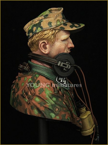 Young Miniatures YM1851 German WAFFEN SS Panzer Officer WWII 1/10 – immagine 6
