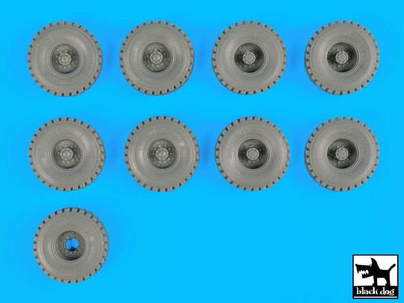 Black Dog T35137 Hemtt wheels 1/35 – immagine 3