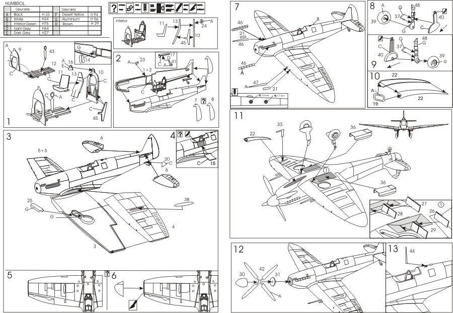 AZ Model AZ7378 Spitfire Mk.VIII RAF 1/72 – immagine 5