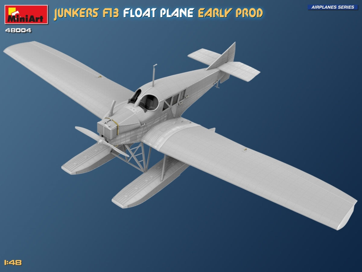 MiniArt 48004 Junkers F13 Float Plane. Early Prod 1/48 – zdjęcie 5