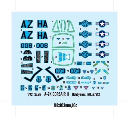 Hobby Boss 87212 A-7K CORSAIR II 1/72 – Bild 2