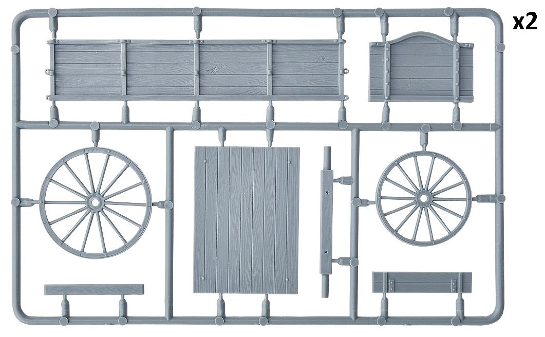 MiniArt 35642 EUROPEAN FARM CART 1/35 – immagine 3