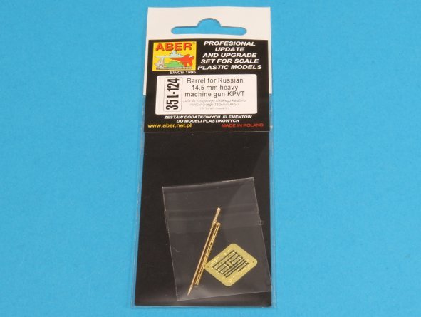 Aber 35L-124 Barrel for Russian 14,5mm heavy machine gun KPVT 1/35 – zdjęcie 7