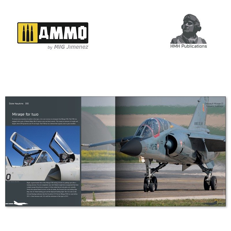 HMH Publications DH-010 Dassault Mirage F1 (English VErsion) – immagine 3