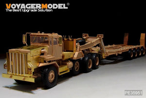 Voyager Model PE35951 Modern US Army M911 C-HET &amp;amp;M747 Heavy Equipment Semi-Trailer For MENG SS-013 1/35 – zdjęcie 2