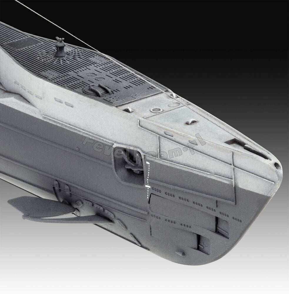 Revell 05167 German Submarine Type IX C/40 U190 1/144 – immagine 3